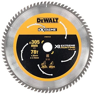 DEWALT List kružne pile 305×30 mm 78Z Extreme Runtime