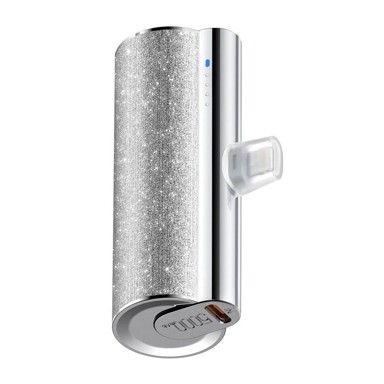 VEGER Powerbank s ugrađenim Type-C konektorom, 5000 mAh, srebrni