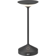 ABERT Stolna lampa TEMPO MINI, prijenosna, boja charcoal