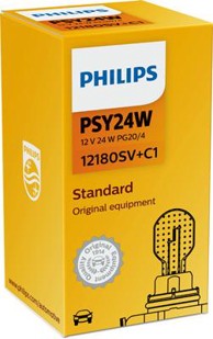 PHILIPS Žarulja SilverVision za žmigavce, 12V, PSY24W, SINGLE BOX karton (1 žarulja)