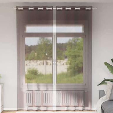 Gotove zavjese 140x260 cm 2kom, smeđe