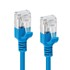 Mrežni spojni kabel, U/FTP, kategorija 6A, tanka izvedba, LSZH, duljina 0,5 m, plava