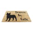 ARTSY DOORMATS Otirač od kokosovih vlakana 40x60 cm Beware I'm Cute French Bulldog