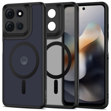 TECH-PROTECT Maskica za Motorola Moto G56 5G, Magmat MagSafe, crna