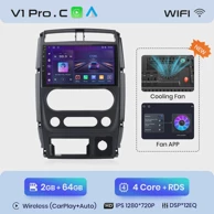 Multimedijalna jedinica za Suzuki Jimny 3 2005-2019, 4G, GPS, 2DIN autoradio, V1 Pro C, 2GB 64GB
