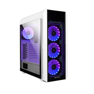 CHIEFTEC Kućište GL-03W-OP Midi Tower, 3x 120 mm + 1x 120 mm ventilator, bijela