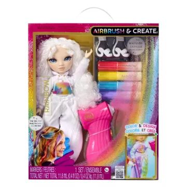 RAINBOW HIGH Modna lutka, Air Brush & Create, zelene oči