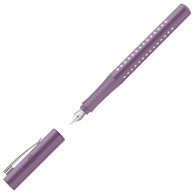 FABER-CASTELL Nalivpero Sparkle M, metalik ljubičasto