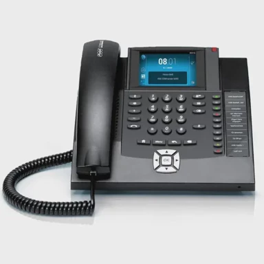 AUERSWALD Telefon COMfortel 1400, analogni, CLIP, crni