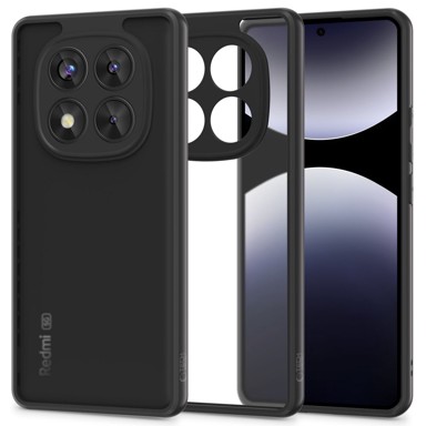 TECH-PROTECT Magmat Hibridna maskica za Xiaomi Redmi Note 14 Pro 5G/Poco X7 5G Mat Crna