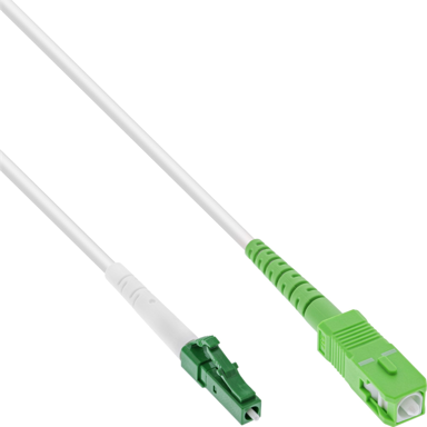 INLINE InfiniBand/optički kabel 88450 LC/SC FTTH, 50 m, bijeli