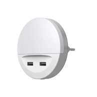 LEDVANCE LED Noćna Svjetiljka LUNETTA, bijela, USB