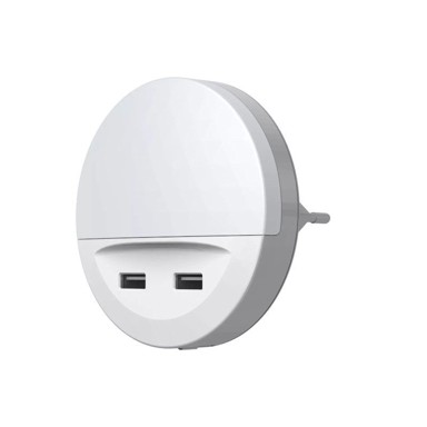 LEDVANCE LED Noćna Svjetiljka LUNETTA, bijela, USB