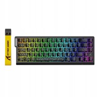 ATTACK SHARK magnetska tipkovnica X68 HE 70 % s RGB osvjetljenjem, crna kontura