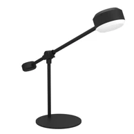 Stolna lampa Clavellina, LED 6,8W, crno/bijela