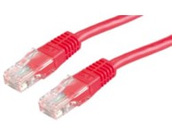 ROLINE Value UTP kabel Cat.6 1m, crveni