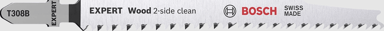 BOSCH Professional 3-dijelni set listova ubodne pile T 308 B Expert Wood 2-side clean (2608900550)