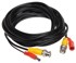 Kombinirani kabel za video nadzor BNC utikač / BNC utikač s napajanjem 2,1/5,5 mm, 75 Ω, 5 m
