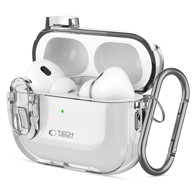 TECH-PROTECT Maska Slim Hook, za Apple AirPods Pro 1/2, prozirna
