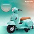 Skuter na akumulator Vespa, tirkizni