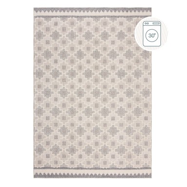 FLAIR RUGS Sivo-bež periv tepih 155x230 cm Graysen 