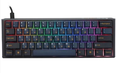 DUCKY Gaming tipkovnica One 3 Pro Mini Nazca Line, mehanička, 8.000 Hz, Hot Swap, RGB - Cherry MX2A Brown, ANSI (US) - DKON2361ST-CBUSPTCHNAZ001