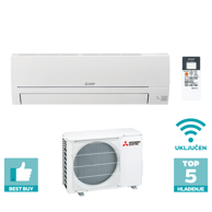 MITSUBISHI Klima uređaj Electric Standard Eco Inverter MSZ-HR25VFK/MUZ-HR25VF, 2,5 kW, Wi-Fi