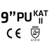 VERTO Vrtne rukavice, PU premaz, uzorak ruže, veličina 9