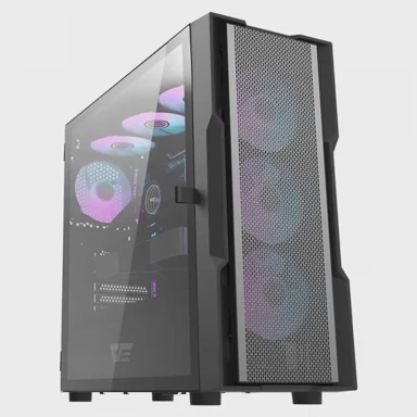DARKFLASH Kućište DK431 Mesh, mid tower, ATX, crno