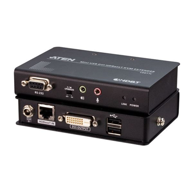 ATEN KVM ekstender CE611, DVI-D, USB, odašiljač i prijemnik, do 100 m