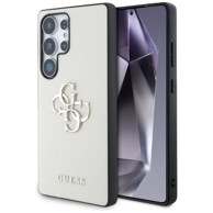 GUESS Maskica za Samsung Galaxy S25 Ultra, Logo Classic, bež 