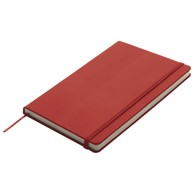 EASY Notes 312105, s gumicom, čisti, 13 x 21 cm, 96 listova, crvena