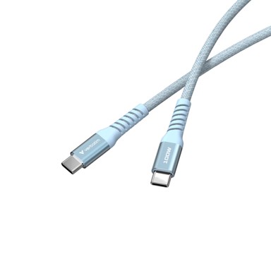 VERBATIM Sync & Charge Magnetic kabel USB-C na USB-C, 100 W, 120 cm, plavi