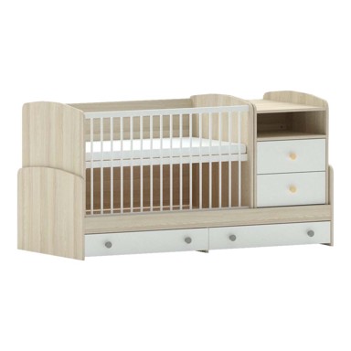 FAKTUM Colette krevet 5u1, White