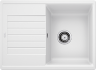 BLANCO Sudoper ZIA 45 S Compact SILGRANIT s dalj. upr. - GLEČER BIJELA