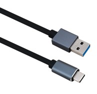 HELOS USB 3.1 kabel A–USB-C, 2 m, crni (Premium)