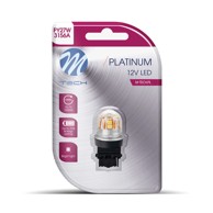 M-TECH Py27W CANBUS LED žarulja Lb830Y-01B 15x 2835SMD, narančasta