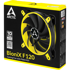 ARCTIC Ventilator za kućište BioniX F120, 12 cm, crna, žuta, 1 kom
