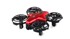 AMEWI Mini dron s kamerom 25324 300 mAh, crno-crveni