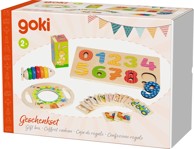 GOKI Poklon set drvene igračke, 5 kom, 24+ mj.