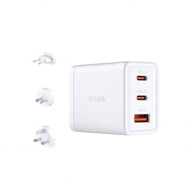 D-LINK Punjač DCP-651, GaN, 65W, crni
