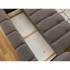BOBOCHIC PARIS Smeđe-siva sklopiva/s prostorom za odlaganje sofa 251 cm Fuji, 251x113x88 cm
