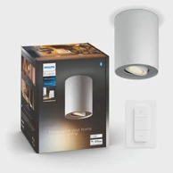 PHILIPS Hue stropna svjetiljka Pillar, 1x5 W, 2200–6500 K + daljinski, bijela