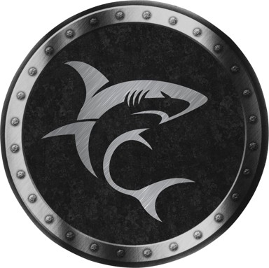 WHITE SHARK Podloga za miš MP-1964 Minotaur, crna, okrugla, 25cm