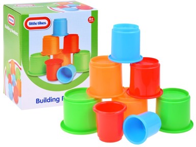 Didaktička igračka, piramida šarenih šalica, ZA2766