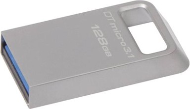 KINGSTON USB Flash drive, USB 3.2, Micro DTMC3G2/128GB, srebrni