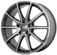 RC DESIGN Aluminijski naplatak RC32 6.5x16 5/108 ET50, polirana, himalajsko siva