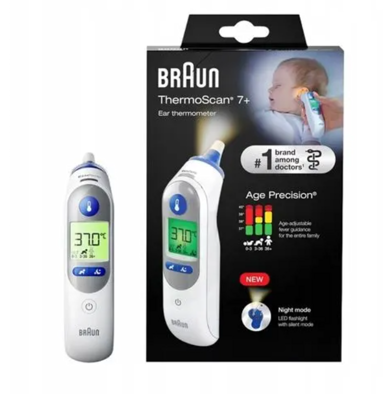 BRAUN ThermoScan 7+ IRT6525, ušni toplomjer