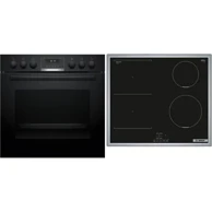 BOSCH Set za kuhanje HND616LS63, crna i nehrđajući čelik