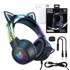 ONIKUMA Gaming slušalice X15 PRO Cat, crne